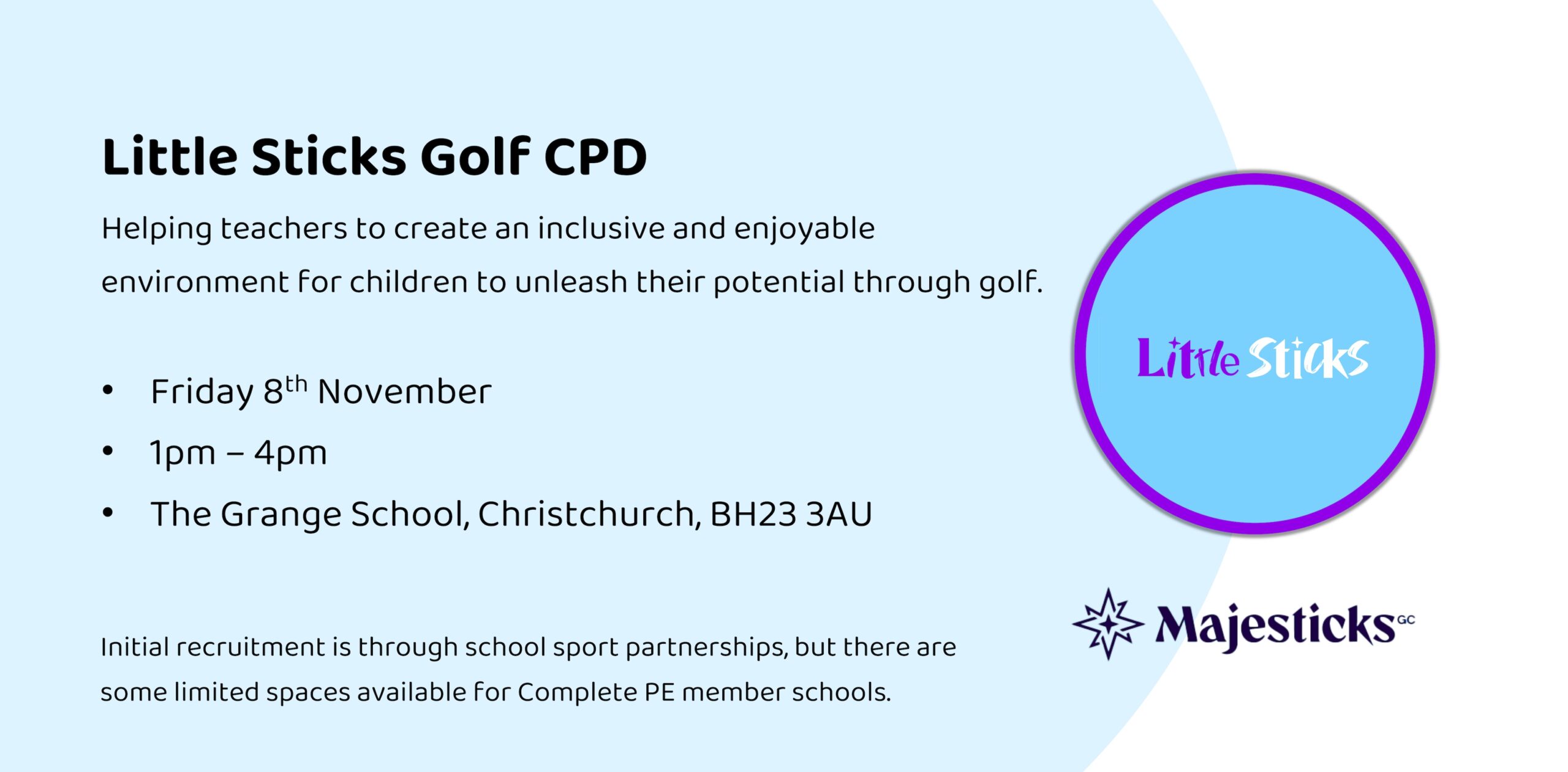 Little Sticks | Golf CPD Dorset