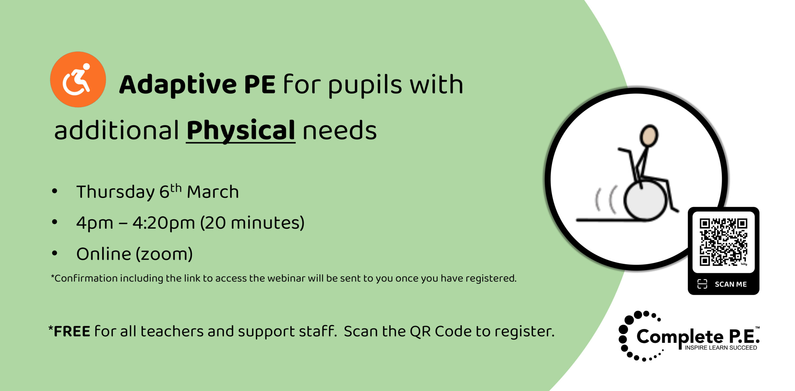 Adaptive PE for pupils with additional Physical needs