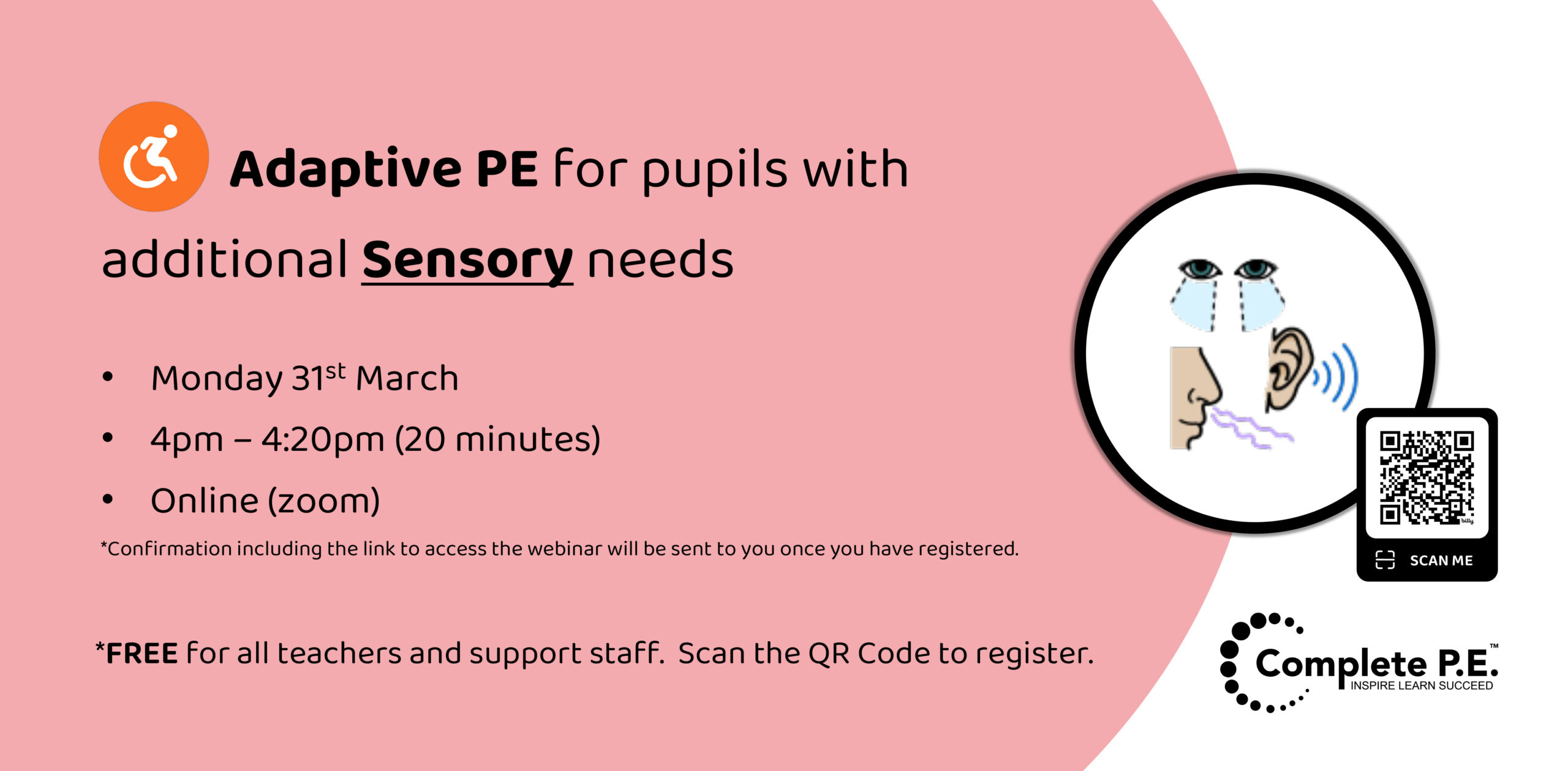 Adaptive PE for pupils with additional Sensory needs